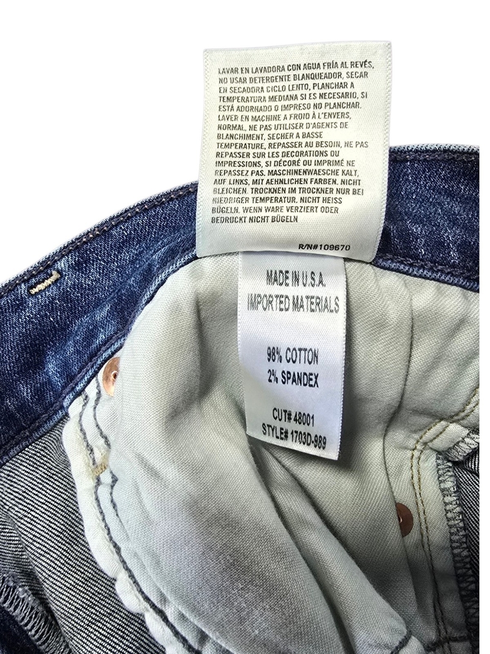 Citizens of Humanity Jeans Size 30 Blue Chloe Mid Rise Super Flare - Picture 15 of 16